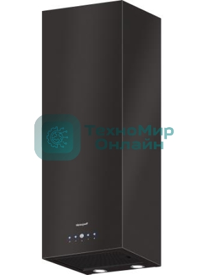 Вытяжка пристенная Weissgauff Irida BL черный, 40 см, 750 куб. м/ч, 60 дБ