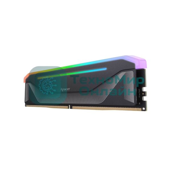 Оперативная память Apacer Nox, DDR5, 32Gb (2x16 Gb), 6000 MHz, CL38, DIMM, радиатор, RGb, черный