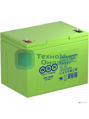 Батарея WBR GPL12800 (12V/80Ah)