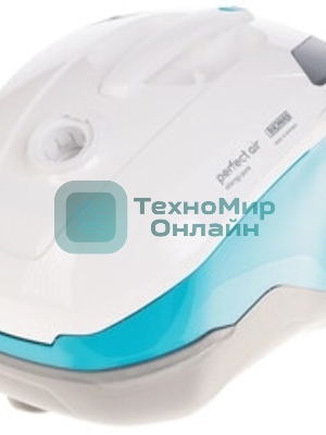 Пылесос Thomas AQUA-BOX Perfect Air Allergy Pure белый/синий, 325/1700 Вт, уборка сухая/сбор жидкости, пылесборник контейнер 2.6 л