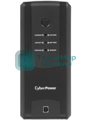 Источник бесперебойного питания CyberPower UT1100EG/1100 ВА/660 Вт/4 х CEE 7 (евророзетка)