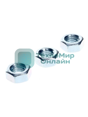 Гайка шестигранная М8 цинк. DIN 934 (уп.35шт) пакет Tech-Krep 103026