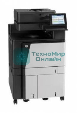МФУ лазерное HP Color LaserJet Enterprise Flow M880z+ (A2W76A), A3, цветной, печ. до 46 стр/мин., скан. до 70 стр/мин. (ч/б) 68 стр/мин. (цвет), 1200 x 1200 dpi (печать) 600x600dpi (скан.), USB, RJ-45, Air Print