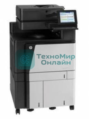 МФУ лазерное HP Color LaserJet Enterprise Flow M880z+ (A2W76A), A3, цветной, печ. до 46 стр/мин., скан. до 70 стр/мин. (ч/б) 68 стр/мин. (цвет), 1200 x 1200 dpi (печать) 600x600dpi (скан.), USB, RJ-45, Air Print