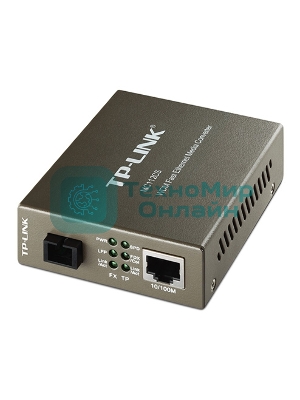 Коммутатор сетевой TP-Link SMB MC112CS Медиаконвертер 10/100M RJ45 to 100M single-mode, Full-duplex, up to 20Km