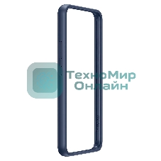 Чехол (клип-кейс) Samsung для Samsung Galaxy S22+ Frame Cover прозрачный/темно-синий (EF-MS906CNEGRU)