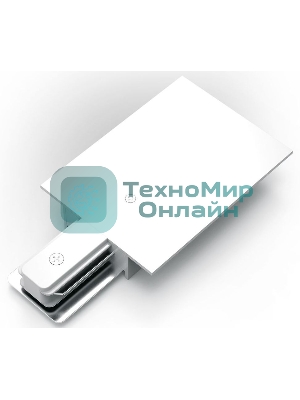 Адаптер питания для подключения встраиваемых трековых шинопроводов к сети Gauss белый