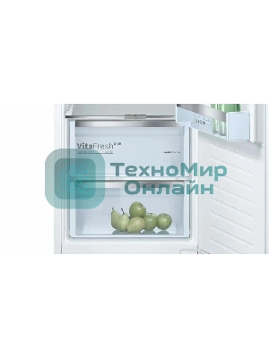 Встраиваемая холодильная камера, Bosch 2000070331 DNK24051290 KIR81AF30U 177,2 x 54,1 x 54,5 см,319 литров, Цифровой дисплей,Door-on-door