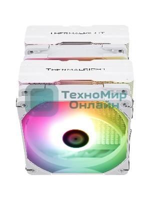 Устройство охлаждения(кулер) Thermalright Peerless Assassin 120 White ARGb Soc-AM5/AM4/1151/1200/2066/2011/1700 белый 4-pin 25.6dB Al+Cu 750gr Ret (PA120-WH-ARGb)