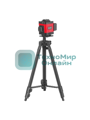 Лазерный уровень м-призм. MTX ML 360-3 Pro SET, 30 м, акк. Li 3000 мА·ч, состоит из 2 частей