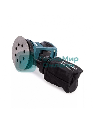 Эксцентриковая шлифовальная машина Makita DBO180Z 18В LiIon ф125мм 7000/9500/11000об/мин ампл.2.8мм 1.7кг