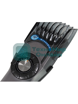 Машинка для стрижки Panasonic ER217S520 серебристый (насадок в компл:1шт)