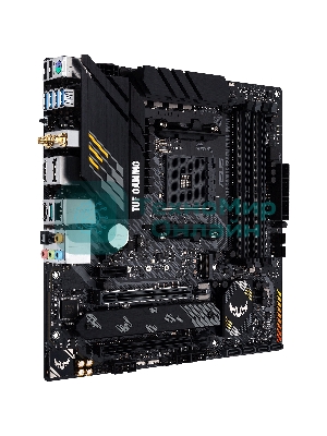Материнская плата ASUS TUF GAMING B550M-PLUS WI-FI II, AM4, AMD B550, 4xDDR4, 4xSATA, 2xM.2, 1xPCIe 4.0 x16, 1xPCIe 3.0 x4, 1xPCIe x1, 1xDP, 1xHDMI, 1x 2.5Gb LAN, 1xUSB-C 3.2 Gen 2, 4xUSB-A 3.2 Gen 1, 2xUSB-A 2.0, 5x3.5 мм, TOSLINK, 7.1, mATX
