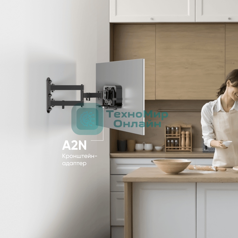 Кронштейн ONKRON A2N для mini PC, черный