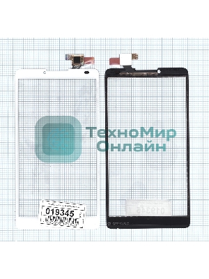 Сенсорное стекло (тачскрин) для Lenovo A880 белое