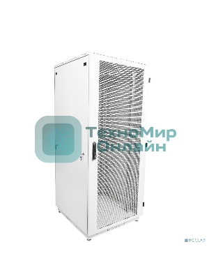 Шкаф коммутационный ЦМО ШТК-М-42.8.8-4ААА 42U 800x820 мм пер. дв. перфор. задн. дв. стал. лист 2 бок. пан. 500 кг белый