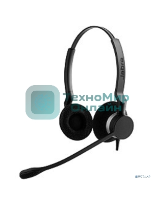 Гарнитура Jabra BIZ 2300 Duo USB чёрный, проводная