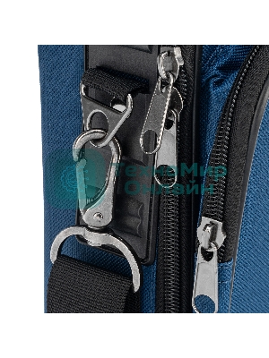 Сумка для инструмента (кейс монтера) Сибртех 470х340х110 мм, 25 карманов, наплечный ремень