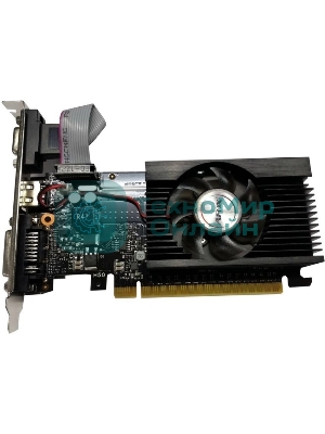 Видеокарта AFOX AF710-1024D3L5 GT710 1Gb DDR3 64BIT DVI HDMI VGA LP HEATSINK RTL