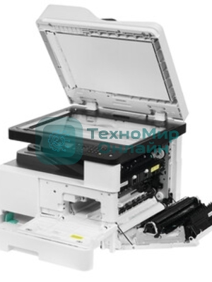 МФУ лазерное HP LaserJet MFP M443nda (8AF72A), A3, ч/б, печ. до 25 стр/мин. (А4) до 13 стр/мин. (А3), скан. до 21 стр/мин., 1200 x 1200 dpi (печать) 600x600dpi (скан.), USB, RJ-45