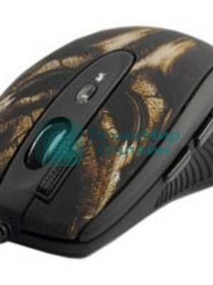 Мышь проводная A4Tech XL-750BH черный, 3600 dpi, USB, кнопки - 7