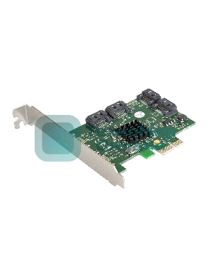 Контроллер ExeGate EXE-503 PCI-E 2.0, SATA3 6Gb/s, 4 int (OEM)