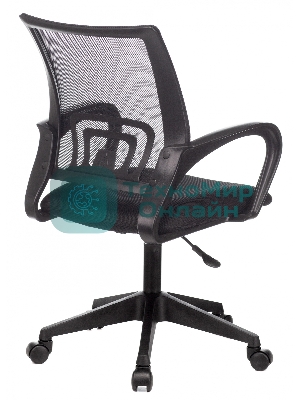 Кресло Бюрократ CH-695NLT/BLACK черный, сетка, 120 кг, механизм качания