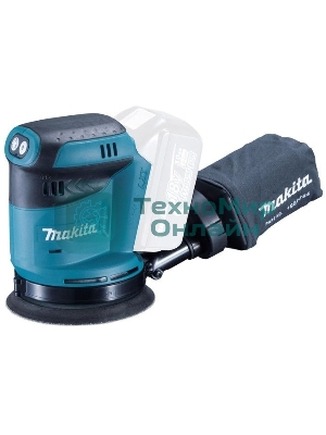 Эксцентриковая шлифовальная машина Makita DBO180Z 18В LiIon ф125мм 7000/9500/11000об/мин ампл.2.8мм 1.7кг