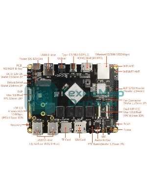 Одноплатный компьютер Firefly-RK3399-4Gb 4G+16G