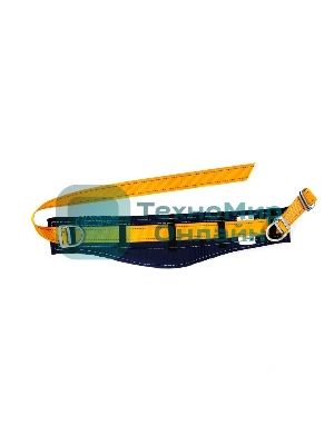 Удерживающая привязь Сибртех безлямочная, модельУП I, прошитый высокий кушак