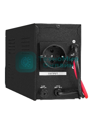 Комплект Источник бесперебойного питания EX295986RUS + батарея 65Aч EX282982RUS 1шт (инвертор, синус, для котла) ExeGate SineTower SZ-600.LCD.AVR.1SH <600VA/360W, чистый синусоида, LCD дисплей, AVR, 1*Schuko, линейно-интерактивный, Black> + батарея ExeGate HR 12-65 (12В, 65Ач) 1шт