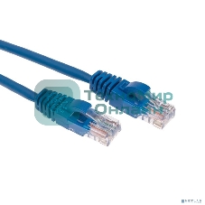Патч-корд U/UTP Rexant cat.6, RJ45-RJ45, неэкранированный, 26AWG, LSZH, синий, 0.5 м