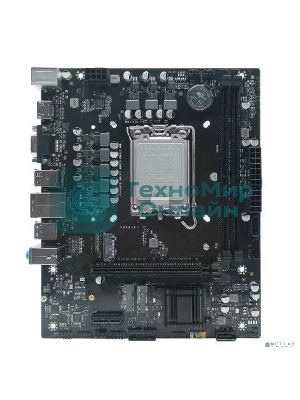 Материнская плата CBR B760-D4 Chipset B760, Socket 1700, 2хDDR4, mATX, HDMI+VGA, 1хPCIEx16, 1хPCIEx1, 1хM.2 (NVME), 3хSATA3, 4хUSB 2.0 + 2хUSB3.0, LAN 1Gb OEM