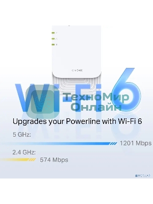 Комплект беспроводных Powerline-адаптеров TP-Link PGW2440 KIT