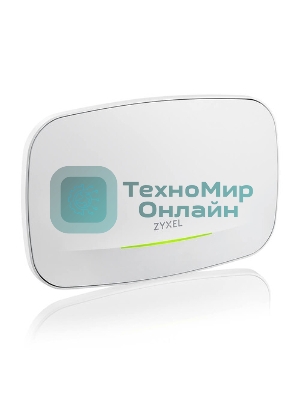 Точка доступа ZYXEL Wi-Fi 7 Access Point Zyxel NebulaFlex NWA30BE, 802.11be (BE5100), MU-MIMO 2x2+2x2, fixed antennas, 1xLAN 2.5GE, w/o support 802.1x and captive portal, only DC power (incl. PSU)