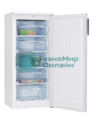 Морозильная камера Hansa FZ208.3, белый, 140л, 4 ящика