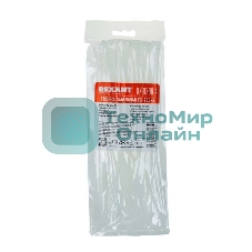 Хомут кабельный Rexant 2.5х200 нейл. белый (уп. 100 шт)
