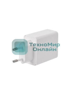 Сетевое зарядное устройство Rexant Type-C + USB 3.0 с Quick charge, белый