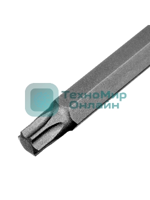 Набор бит Stels TORX, хвостовик-шестигранник, 10 мм, CrV, 15 предм.