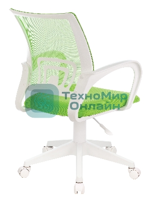 Кресло Бюрократ CH-W695NLT TW-03A TW-18 салатовый, сетка/ткань, 120 кг, механизм качания