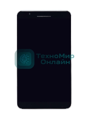 Модуль (матрица + тачскрин) для Asus Fonepad 7 FE171/FE171CG черный с серебристой рамкой