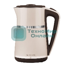 Чайник электрический Galaxy Line GL 0339, бежевый, пластик, 2200 Вт, 1,7 л Чайник электрический Galaxy Line GL 0339, бежевый, пластик, 2200 Вт, 1,7 л