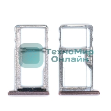 Лоток для SIM-карты Meizu U10 розовый