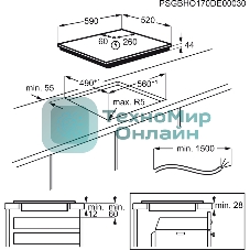 Индукционная варочная панель Electrolux LIL61434C