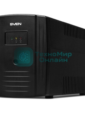 Источник бесперебойного питания SVEN Pro 1000 1000VA/720W USB, RJ-45 (3 EURO) 