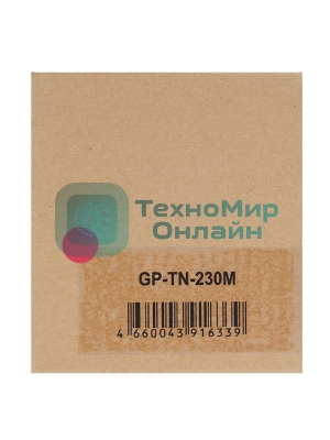 Картридж GalaPrint GP-TN-230M для принтеров Brother DCP-9010/DCP-9010CN/HL-3040/HL-3040CN/MFC-9020/MFC-9020CN/HL-3050/HL-3070/MFC-9010/MFC-9320/HL-3070CW/MFC-9120CN/MFC-9320CW Magenta 1400 копий