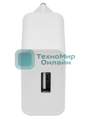 Сетевой адаптер питания Defender 1xUSB, 5V/2.1А, белый (UPA-21)