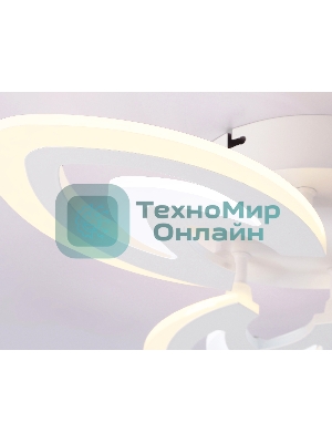 Потолочный светодиодный светильник FA4545/3 WH белый 3000K-6400K 38W 425*385*75 (ПДУ ИК)