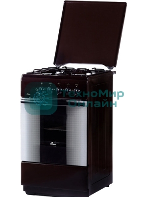 Плита Газовая Flama FG 2402 B коричневый