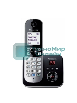 Радиотелефон Panasonic KX-TG6821RUB (черный)